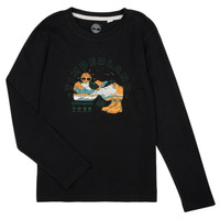 Abbigliamento Bambino T-shirt maniche corte Timberland T25U32-09B-J Nero