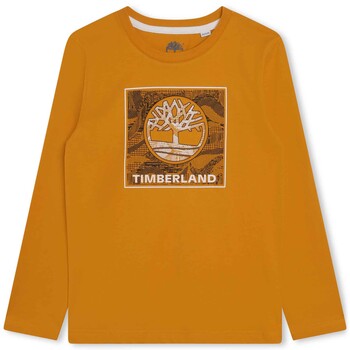 Abbigliamento Bambino T-shirt maniche corte Timberland T25U36-575-C Giallo