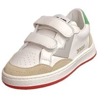 Scarpe Unisex bambino Sneakers 2B12 play Multicolore-bianco-argento-beige-verde