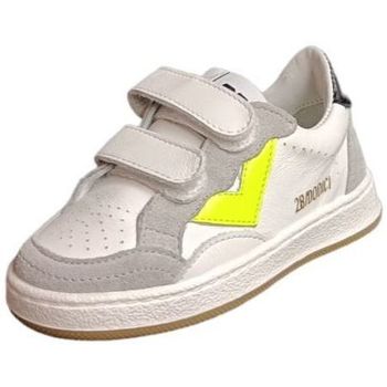 Scarpe Unisex bambino Sneakers 2B12 play Multicolore-bianco-giallo-grigio-nero