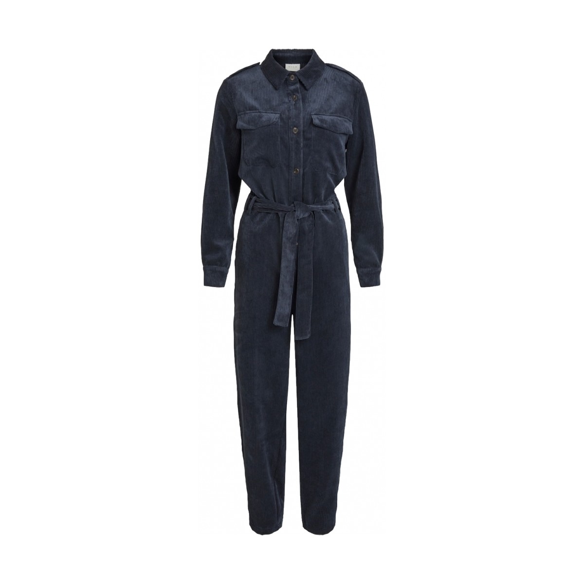 Abbigliamento Donna Tuta jumpsuit / Salopette Vila Jumpsuit Emily - Total Eclipse Blu
