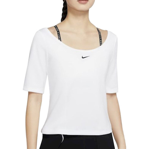 Abbigliamento Donna T-shirt & Polo Nike CZ1402-100 Bianco
