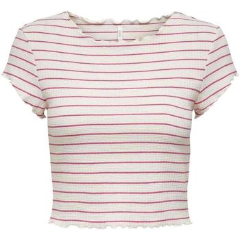 Abbigliamento Donna T-shirt & Polo Only  Rosso