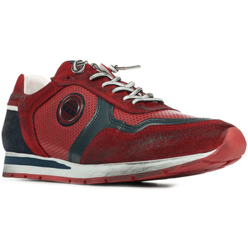 Scarpe Uomo Sneakers Redskins Stitch Rosso