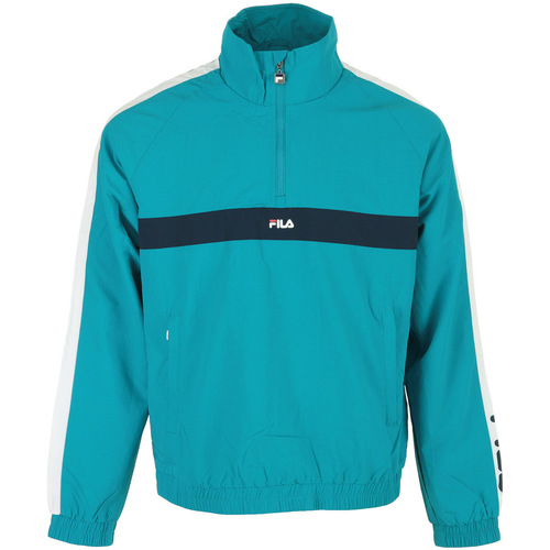 Abbigliamento Uomo Giacche sportive Fila Jona Woven Half Zip Jacket Blu