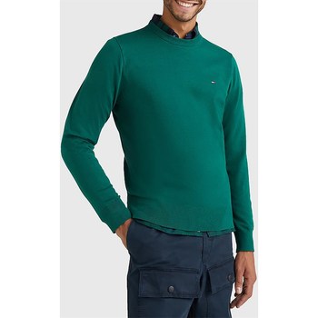 Abbigliamento Uomo T-shirts a maniche lunghe Tommy Hilfiger MW0MW21316 Verde