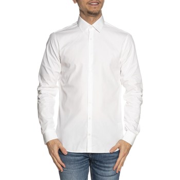 Abbigliamento Uomo Camicie maniche lunghe Calvin Klein Jeans K10K110925 Bianco