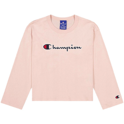 Abbigliamento Bambina T-shirt & Polo Champion 404233-PS075 Rosa