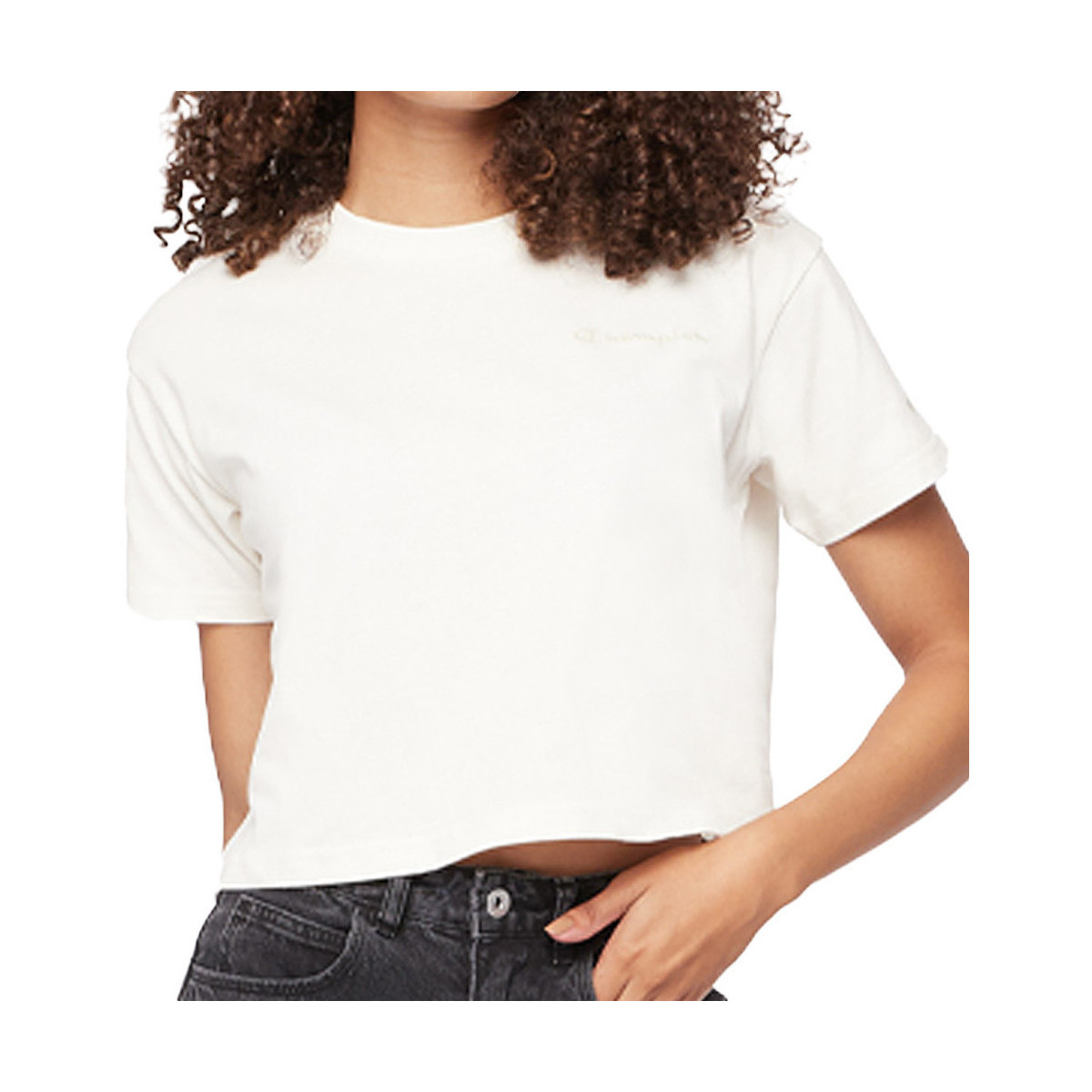 Abbigliamento Donna T-shirt & Polo Champion 114747-WW034 Bianco