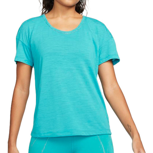 Abbigliamento Donna T-shirt & Polo Nike DD5798-356 Blu