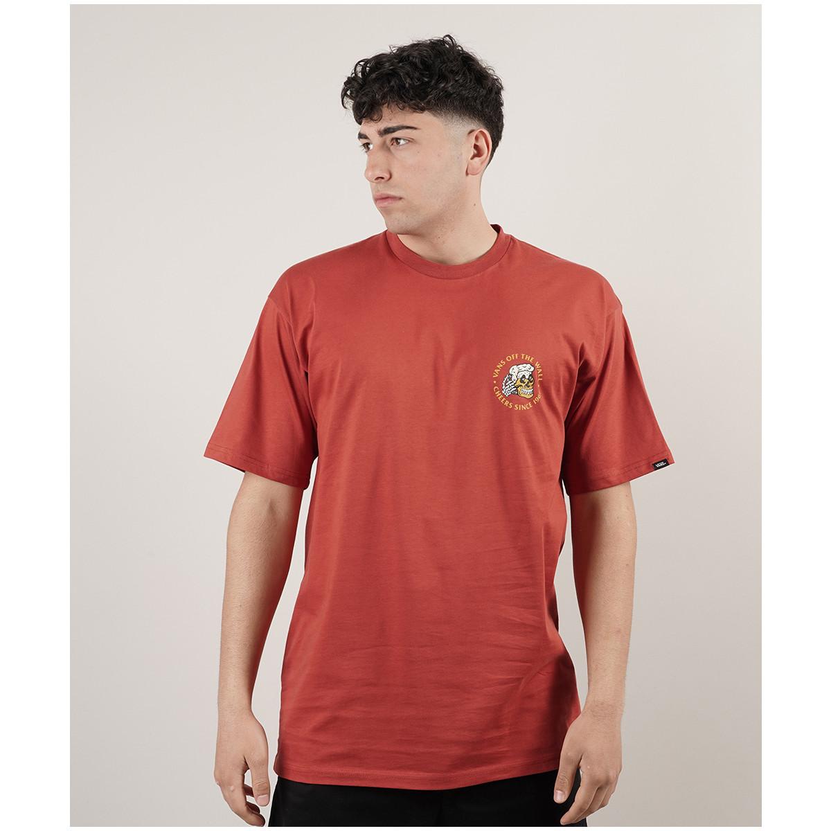 Abbigliamento Uomo T-shirt maniche corte Vans  Rosso