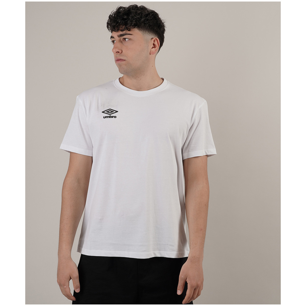 Abbigliamento Uomo T-shirt maniche corte Umbro T-SHIRT WHITE ASS Bianco