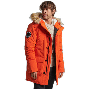 Abbigliamento Uomo Giacche Superdry Parka  Everest Arancio