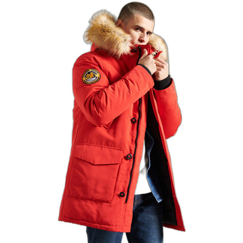 Abbigliamento Uomo Giacche Superdry Parka  Everest Rosso