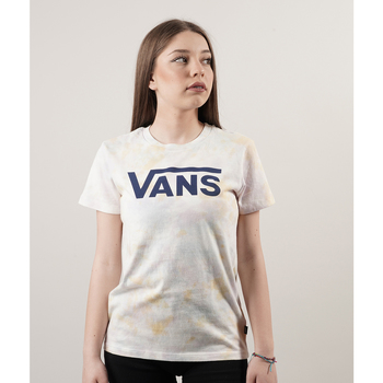 Abbigliamento Donna T-shirt maniche corte Vans T-SHIRT GIROCOLLO LOGO WASH Multicolore