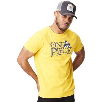 Abbigliamento Uomo T-shirt maniche corte Capslab T-shirt col rond  One Piece Giallo