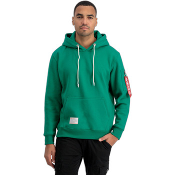 Abbigliamento Uomo Felpe Alpha Sweatshirt à capuche  recycled label Verde