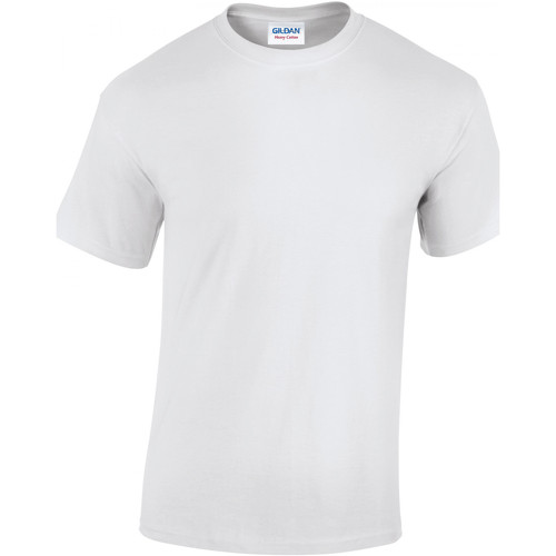 Abbigliamento Uomo T-shirt maniche corte Gildan T-shirt  Heavy Cotton ™ Bianco