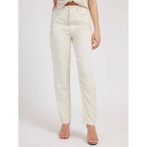 Abbigliamento Donna Pantaloni Guess W2GA21 WDP85-G012 Bianco