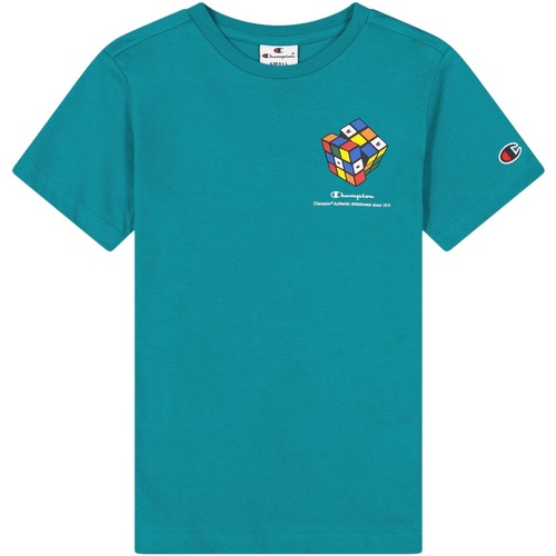 Abbigliamento Bambino T-shirt maniche corte Champion T-shirt enfant  Gcy Graphic Gallery Multicolore