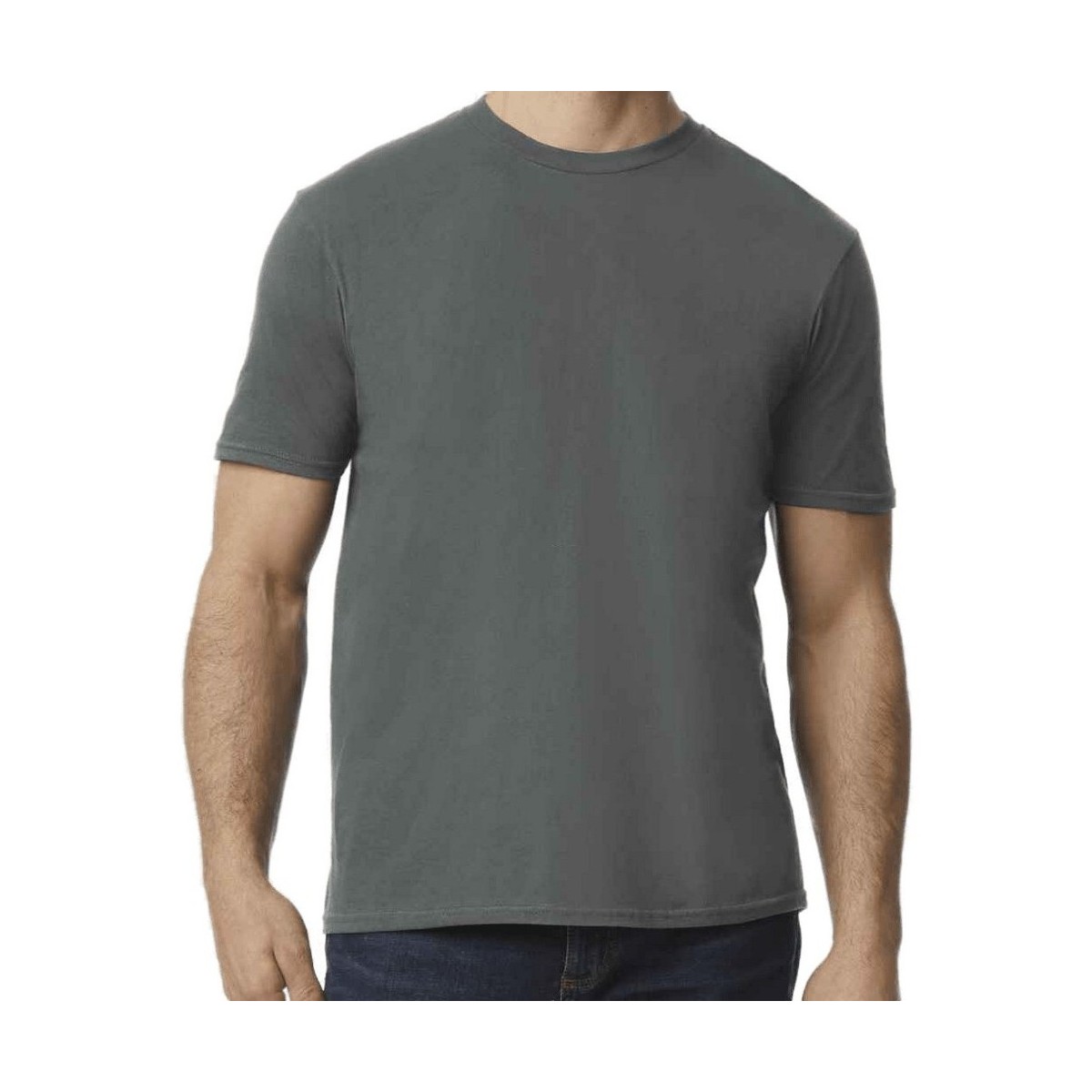 Abbigliamento Uomo T-shirts a maniche lunghe Gildan Softstyle Grigio