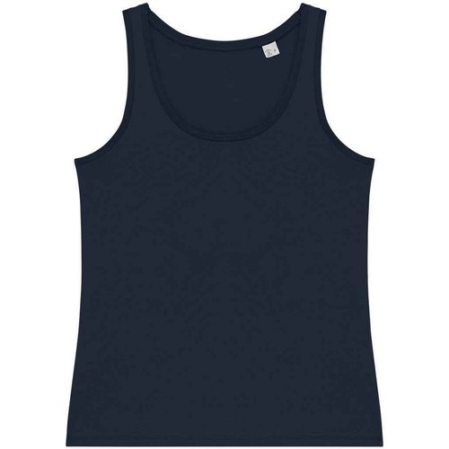 Abbigliamento Donna Top / T-shirt senza maniche Native Spirit PC5174 Blu