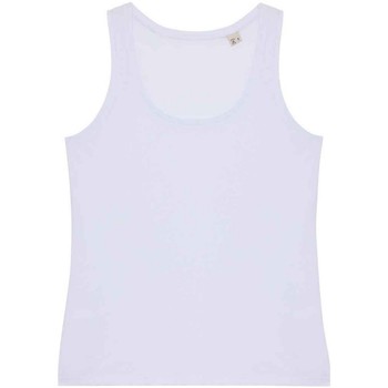 Abbigliamento Donna Top / T-shirt senza maniche Native Spirit  Bianco
