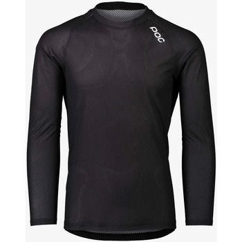 Abbigliamento Uomo T-shirt & Polo Poc 52844-1002 MTB PURE LS JERSEY URANIUM BLACK Nero
