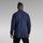 Abbigliamento Uomo Camicie maniche lunghe G-Star Raw D20165 7647 MARINE-B597 BLUE Blu