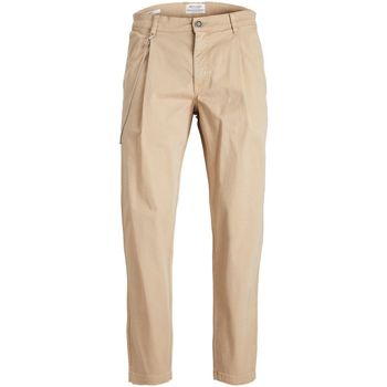Abbigliamento Uomo Pantaloni Jack & Jones 12229582 BILL FREDDIE-CROCKERY Beige