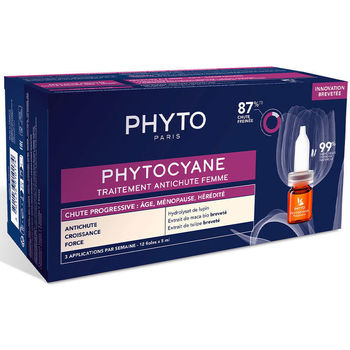 Phyto Phytocyane Tratamiento Anticaída Progresiva Mujer 12 X 