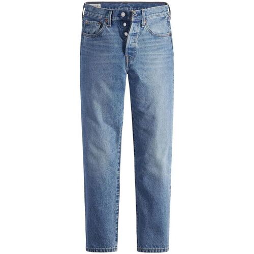 Abbigliamento Donna Jeans Levi's 36200 0236 - 501 CROP L.26-MUST BE MINE Blu