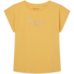 Abbigliamento Bambina T-shirt & Polo Pepe jeans  Giallo