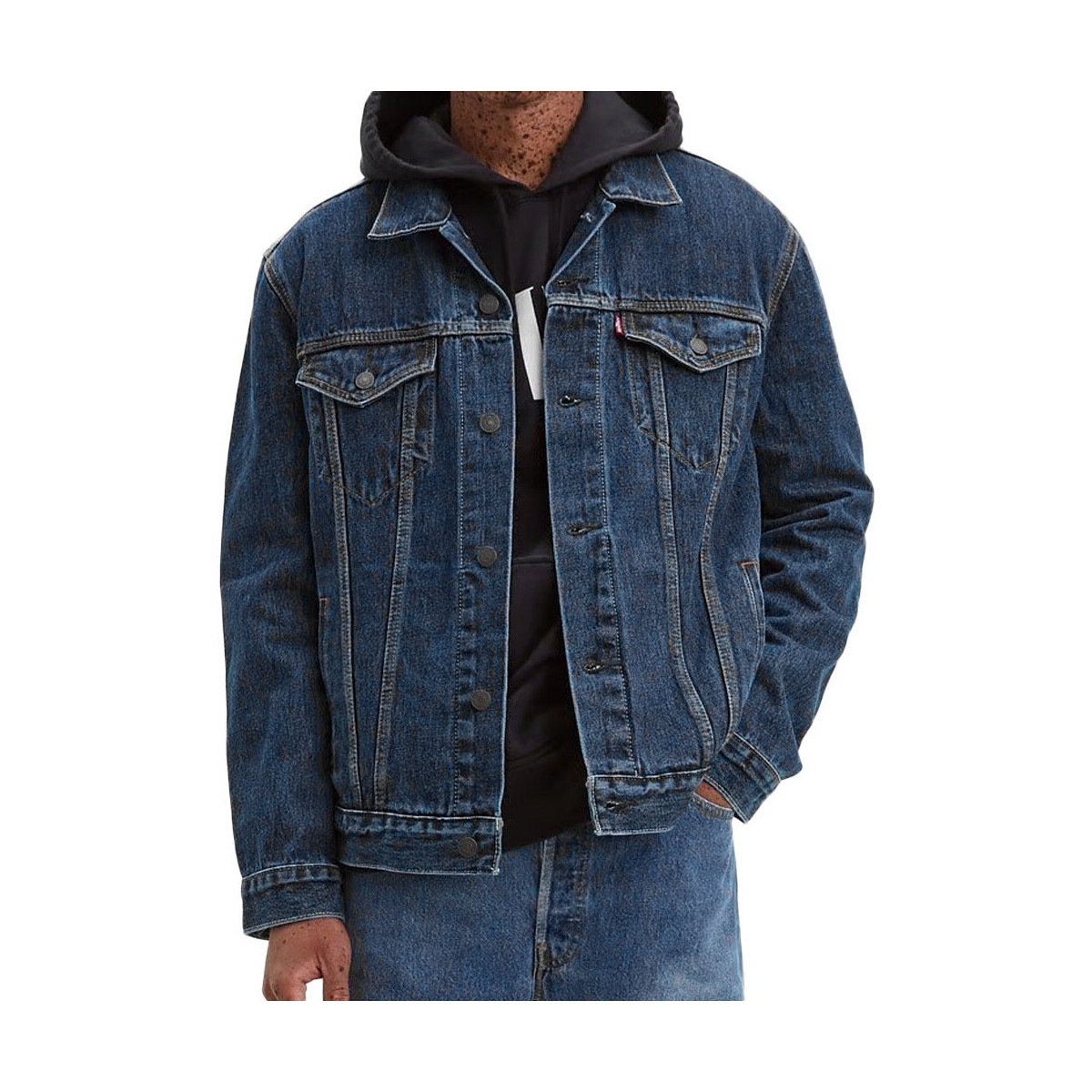 Abbigliamento Uomo Giacche in jeans Levi's 723340-133 Blu