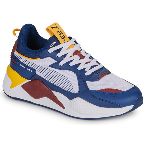 Scarpe Uomo Sneakers basse Puma RS-X Geek Blu / Bordeaux / Giallo