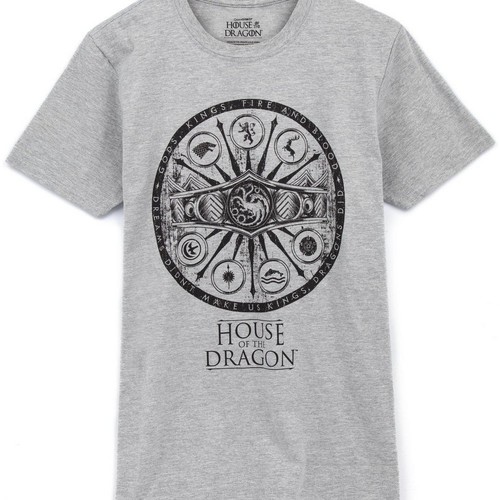 Abbigliamento Uomo T-shirts a maniche lunghe House Of The Dragon Symbols Nero