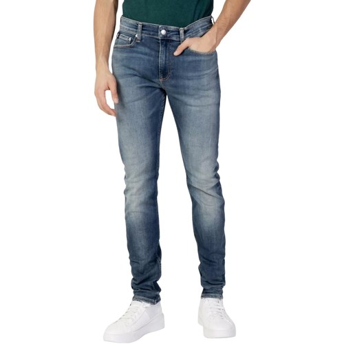 Abbigliamento Uomo Jeans dritti Calvin Klein Jeans J30J322438 Blu