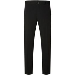 Abbigliamento Uomo Pantaloni Selected 16087825 SLIM LIAM-BLACK Nero