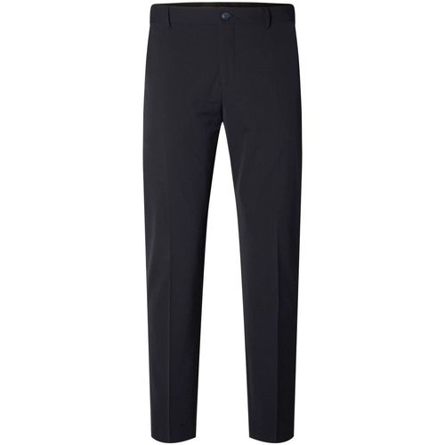 Abbigliamento Uomo Pantaloni Selected 16087825 SLIM LIAM-NAVY BLAZER Blu