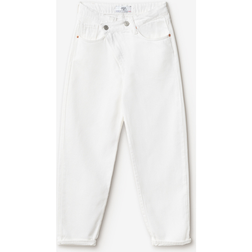 Abbigliamento Bambina Jeans Le Temps des Cerises Jeans boyfit COSA, 7/8 Bianco