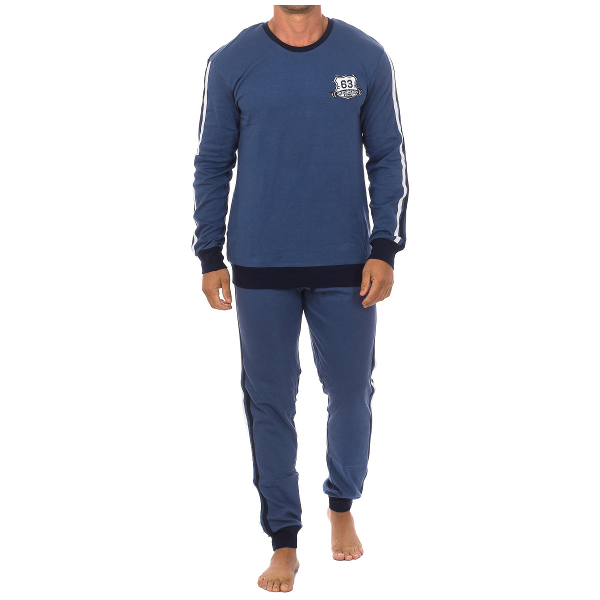 Abbigliamento Uomo Pigiami / camicie da notte Abanderado A0CHG-0UX Blu