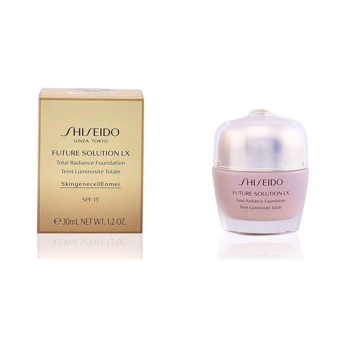Bellezza Eau de parfum Shiseido Future Solution LX Total Radiance Foundation -3-neutral - 30ml Future Solution LX Total Radiance Foundation -3-neutral - 30ml