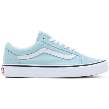 Scarpe Donna Sneakers Vans Old Skool Color Theory Canal Blue VN0007NTH7O1 Blu