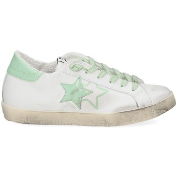 Scarpe Donna Sneakers Balada Sneaker low bianco vernice verde Bianco
