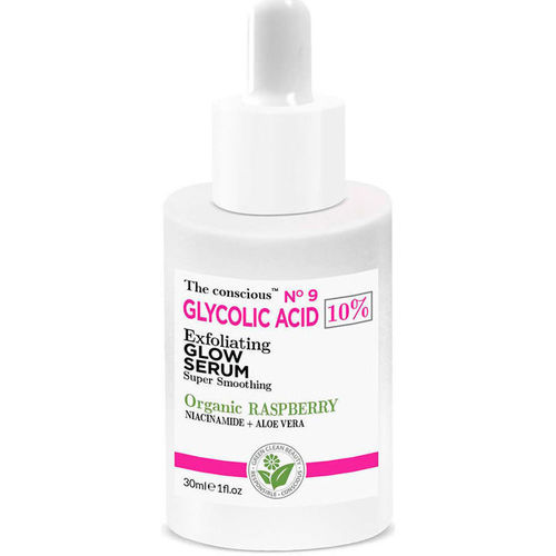 Bellezza Antietà & Antirughe The Conscious™ Glycolic Acid Exfoliating Glow Serum Organic Raspberry 