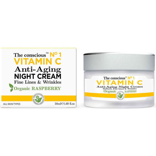 Bellezza Idratanti e nutrienti The Conscious™ Vitamin C Anti-aging Night Cream Organic Raspberry 