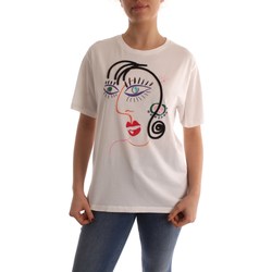 Abbigliamento Donna T-shirt maniche corte Desigual 23SWTKBU Bianco