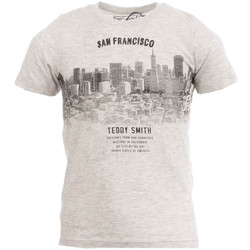 Abbigliamento Bambino T-shirt & Polo Teddy Smith 61005441D Bianco
