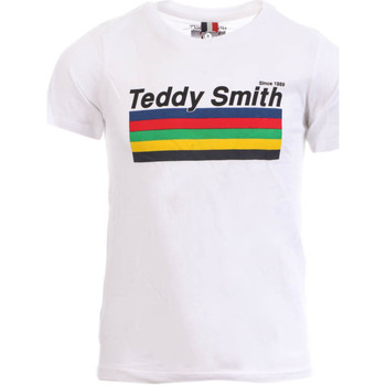 Abbigliamento Bambino T-shirt & Polo Teddy Smith 61006043D Bianco