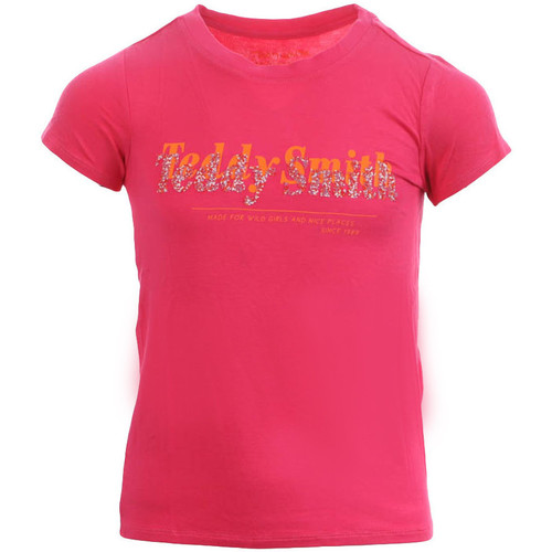 Abbigliamento Bambina T-shirt & Polo Teddy Smith 51006337D Rosa